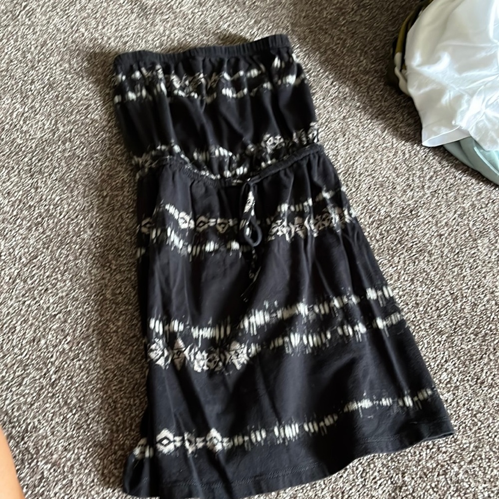Mossimo youth girls dress size xs, cinch waist with tie